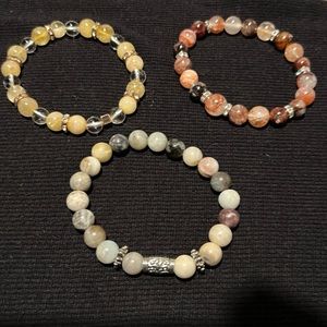 Handmade genuine crystal bracelets